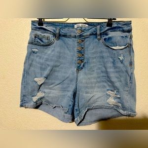 Womens jean shorts